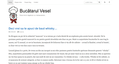 Desktop Screenshot of bucatarulvesel.ro